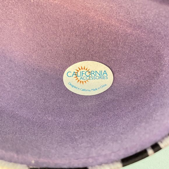 California Accessories Sunglass hard shell Case-purple and black NWT - Picture 4 of 8